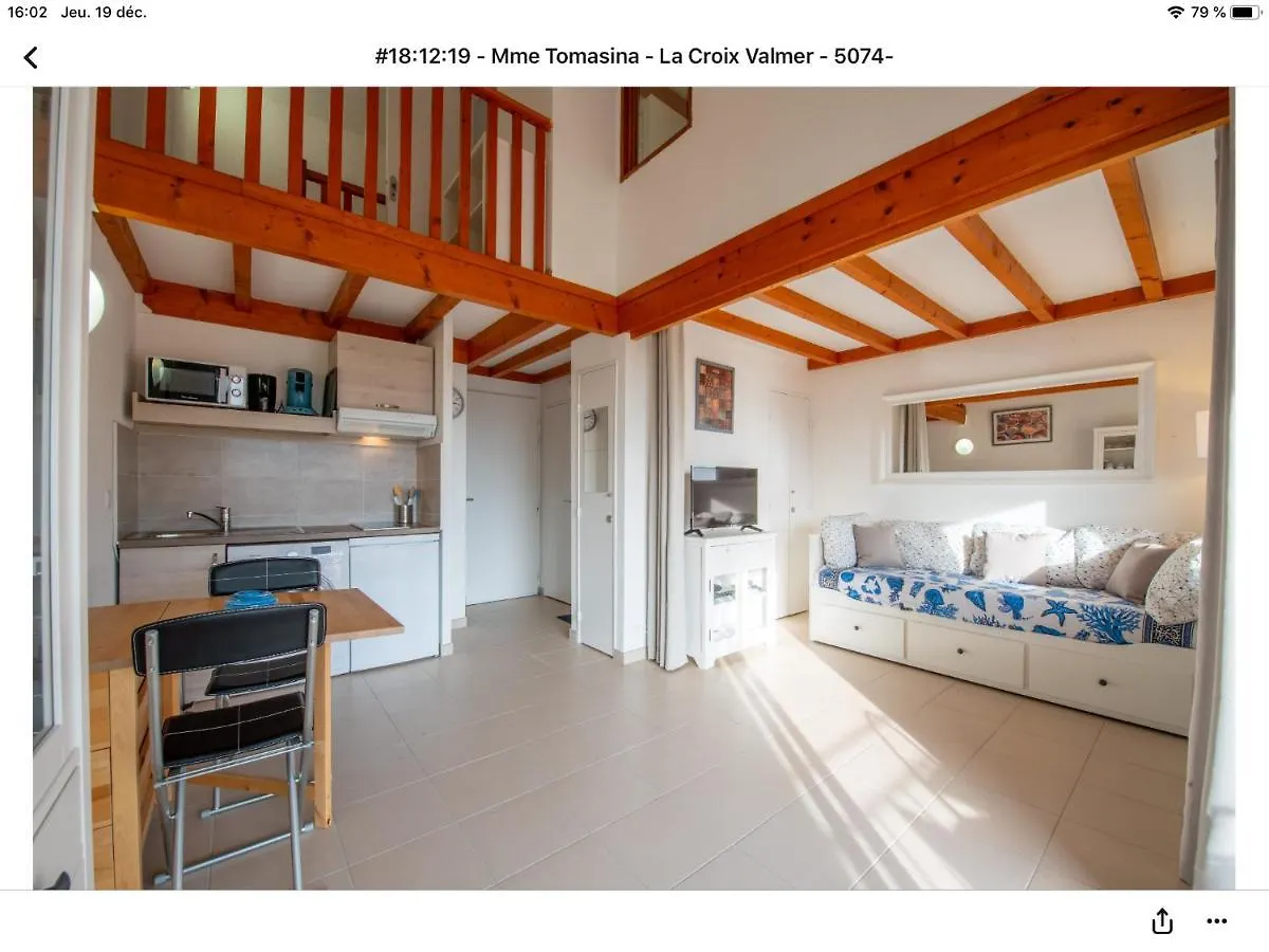 Superbe appartement T1 duplex,vue mer La Croix-Valmer